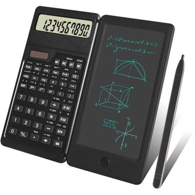 Calculatrices Scientifiques, Calculatrice de Bureau à éCran LCD à 12 Chiffres avec Bloc-Notes,