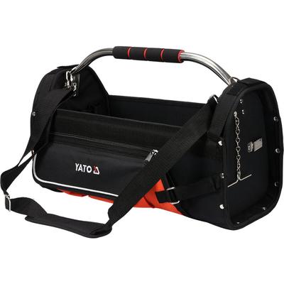 Yato - Werkzeugtasche Werkzeugkoffer 12 Fächer Montagetasche Werkzeugkiste mit Griff Image