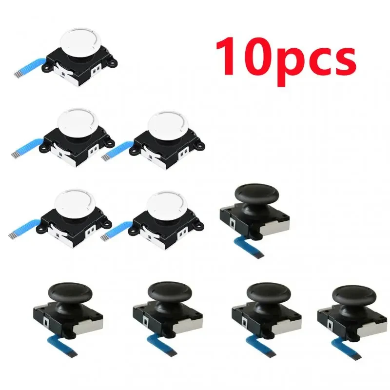 10 pièces ensemble de Joystick de remplacement pour Nintendo Switch Original 3D Joystick analogique pouce bâton pour Joycon contrôleur pièce de réparation