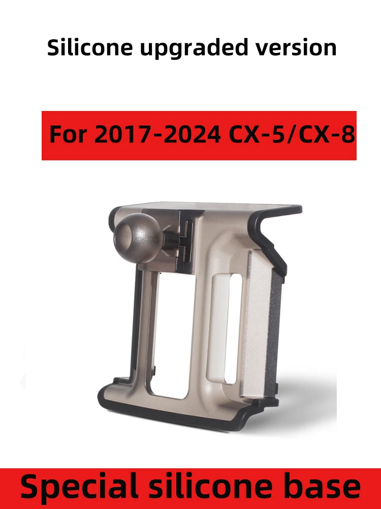 Für Mazda CX-5 2017 2018-2024 Auto Telefon Halterung Magnetische Drahtlose Ladegerät Spezielle Handy Halter Festen Stand basis Image