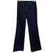 J. Crew Jeans | J. Crew Women's Dark Wash Stretch Mid Rise Wide Leg Denim Blue Jeans Size 2 | Color: Blue | Size: 2