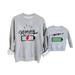 YanHoo Mommy and Me Matching Sweatshirts Christmas Crewneck Sweatshirts Mommy and Me Matching Outfits Xmas Print Long Sleeve Shirts Family Matching Pullover Family Christmas Gifts 2023