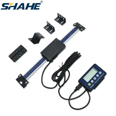 SHAHE 0-150mm/0-200mm/0-300mm 0.01mm DRO Magnetic Remote Digital Readout Digital Linear Scale