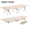 WESTTUNE Camping Cot Portable Folding Bed Ultralight Aluminum Alloy Sleeping Cot for Outdoor Hiking