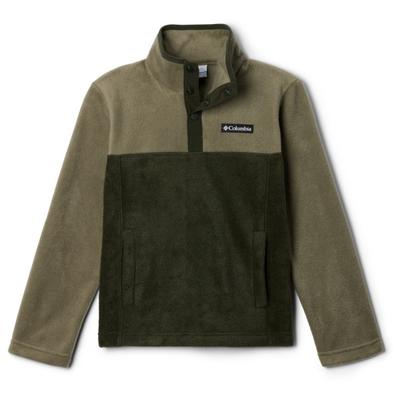 Columbia - Kid's Steens Mtn II 1/4 Snap Fleece Pull-Over - Fleecepullover Gr M oliv Image
