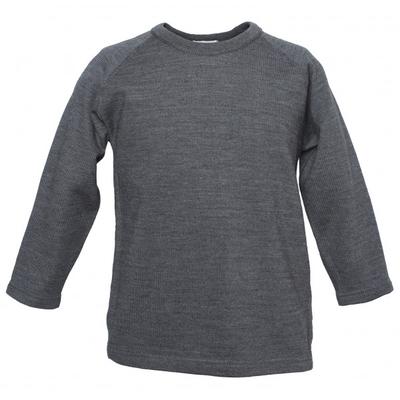 Reiff - Kid's Shirt - Merinopullover Gr 104 grau/blau