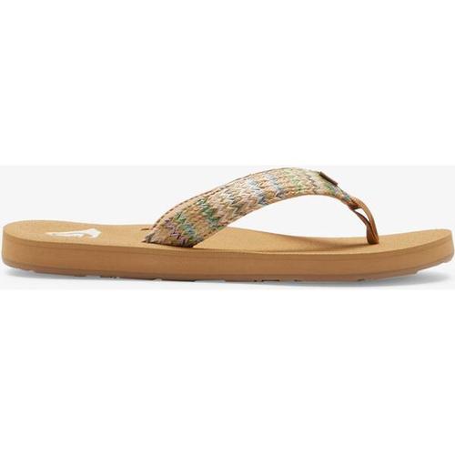 ROXY Damen Badesandalen PORTO RAFFIA II SNDL, Größe 38 in Grün