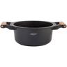 Saucepan with Lid Nature Wood 26 cm Cast Aluminium - Oroley