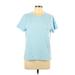 J.Crew Factory Store Active T-Shirt: Blue Activewear - Women's Size Large