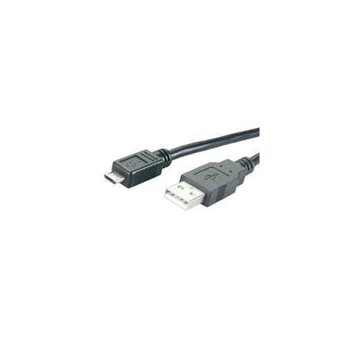 MEDIARANGE MRCS138, 1,2 m, USB A, Micro-USB B, USB 2.0, Männlich/Männlich, Schwarz