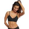 Bügelloser BH SLOGGI "EVER Ease P", Damen, Gr. S, N-Gr, schwarz, Single Jersey, Obermaterial: 50% Baumwolle, 39% Polyester, 11% Elasthan, unifarben, sportlich, BHs, Temperaturausgleichend