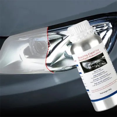 Car Headlight Liquid Polymer Polish 800ML Car Headlights Polishing Renovation Repair Tool Light