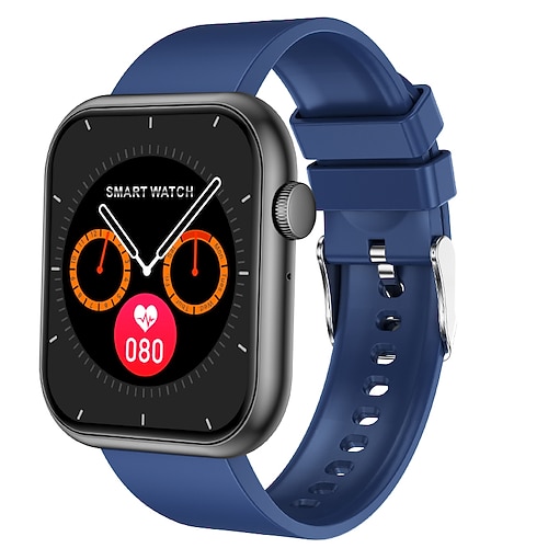 imosi qx7 pro smartwatch non invasivo per la glicemia, smartwatch da 2,0 pollici, fitness, corsa, monitoraggio della temperatura, contapassi, chiamata bluetooth, compatibile con Android ios, donna,