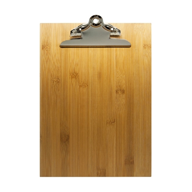 DECOR SERVICE Klemmbrett aus Bambus, A4, 1 Stk. Image