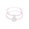 Elli - Lebensblume Mutter Kind Set Nylon 925 Silber Bracciali e Braccialetti 1 pieces female