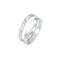 Elli - Set di Base Look Martellato Combinabile in Argento Sterling 925 Anelli 1 pieces female
