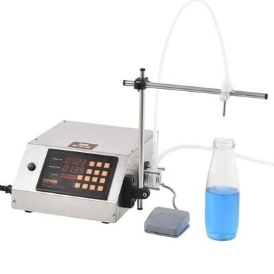 VEVOR Liquid Filling Machine Bottling Machine Peristaltic Pump Digital Control for Milk, Water, Wine, Beverage, Soy Sauce