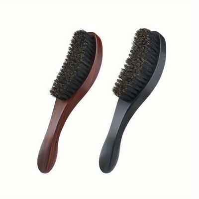 TEMU Brosse à barbe pour tête d'huile, brosse de coiffure pour cheveux cassés, brosse de balayage pour Salon de coiffure, brosse à cheveux pour la maison, 1 pièce