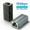 1/2/5/10 Pz 10 Gbps RJ45 Connettore Femmina a Femmina Gigabit Rete Extender Estensione per Cat8 Cat7 Cat6 Cavo Ethernet Adattatore