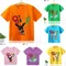 T-shirt per bambini per ragazzo ragazza abbigliamento per bambini figura abbigliamento Anime estate