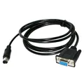 D-SUB 9 PIN DB9 femmina a MINI DIN 8P MD8 adattatore maschio cavo di trasferimento dati seriale RS232 per APPLE QUICKTAKE 100 150 fotocamera a PC
