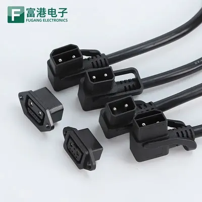 2+4/2+6 Scooter Socket 30A-50A Electric Bike Charging Port Cable Scooter E-BIKE Battery Connector