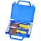 Kit di riparazione pneumatici per auto con scatola Strumenti di riparazione di emergenza per foratura pneumatici Set di strumenti per riparazione pneumatici per auto, moto, bicicletta, facile da usare