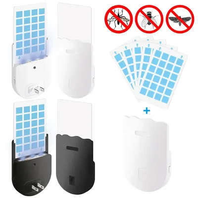 Plug-in Mosquito Killer Flying Insect Trap Multi Modes Indoors Mosquito Repellent Dimmable for Moth Mosquito Fruit Fly