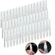 20/30/50/100pcs 2ml 3ml 5ml 10ml Mini Bottiglia di profumo in vetro trasparente Atomizzatore Fiale di vetro vuote Nebbia Spray Bottiglia da viaggio in vetro
