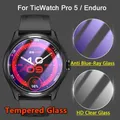 5 pezzi protezione schermo per TicWatch Pro 5 / Enduro SmartWatch 2.5D 9H pellicola anteriore in vetro temperato ultra trasparente / anti-blu-ray