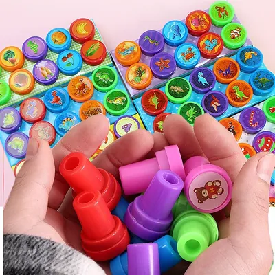 10PCS Children's Stamps Child Birthday Goodies Birthday Gift Guest Kids Lot Kids Party Bag Fillers