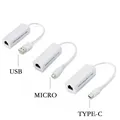 Cavo Internet Micro USB tipo C a scheda di rete LAN Ethernet RJ45 10/100Mbps per PC Android Laptop Tablet Windows XP Vista Linux