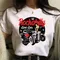 Rockabilly top women summer t shirt girl anime clothes