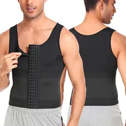 Be-In-Shape Männer Abnehmen Body Shaper Taille Trainer Weste Bauch Kontrolle Shapewear Kompression Shirts Bauch Schlank Korsett Unterwäsche