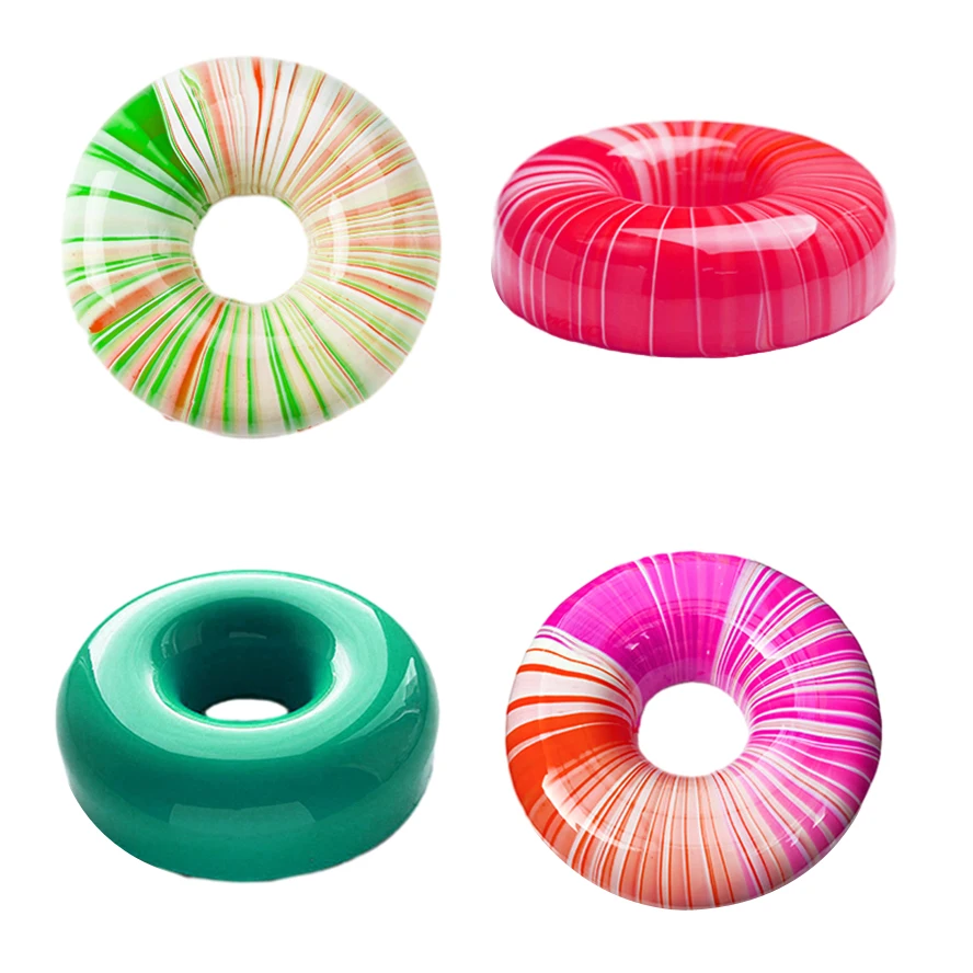 Meibum Donut Form Antihaft-Silikon Kuchen formen Donut Gebäck Formen Lebensmittel qualität Mousse Dessert Backform Küche Back geschirr Image