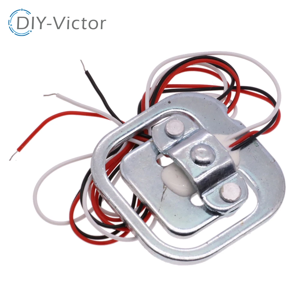 50 kg menschliche Waage Wägezelle Gewichtssensoren + HX711 AD Modul Körper Wägezelle Wägesensor Drucksensoren Messwerkzeuge Image