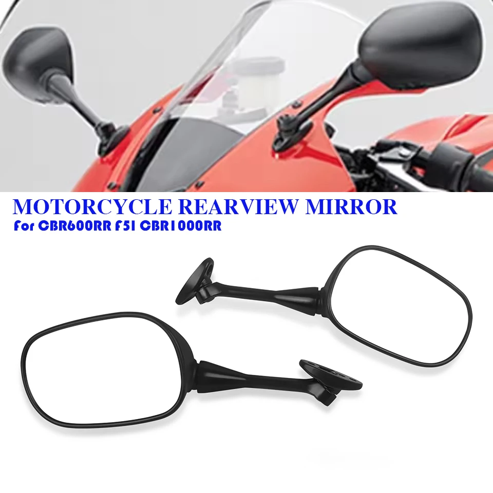 Motorrad-Rückspiegel, Seitenspiegel, Rückspiegel für Honda CBR600RR CBR 600RR F5 2003–2016, CBR1000RR, CBR1000RR 2004–2007 Image