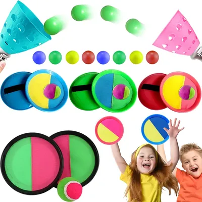 Kinder Sport Spielzeug Werfen & Fangen Ball Klebrige Bälle Sommer Outdoor Strand Spielzeug Multiplayer Spiel eltern-kind-Interaktion Geschenke TMZ Image