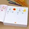 600-Wort Kalligraphie 4 Bücher didak tisches Buch für Kinder chinesische Schrift zeichen Vorschule