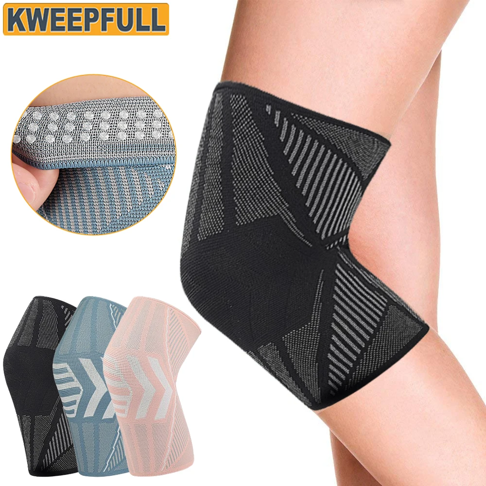 Sport Knies tütze-beste rutsch feste Zahnspange für Knies ch merzen Frauen & Männer, Kompressions-Knie-Ärmel für Lauf arthritis acl Image