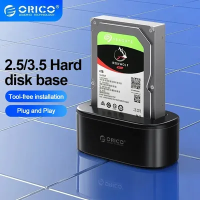Orico festplatte docking station usb 3,0 zu sata hdd docking station für 2.5/3,5 zoll ssd disk case hdd box dock gehäuse
