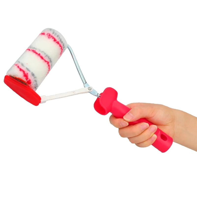 Multifunktion ale Farb roller bürste Eck trommel bürste 4-Zoll-Wandbürsten Tackle Roll dekorative Malpin sel Werkzeuge Image