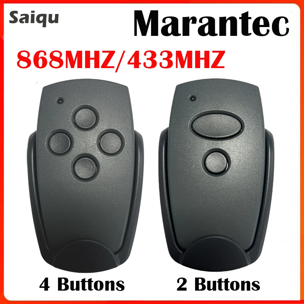 Marantec Digital D302 D304 D313 D323 868 MHz 433 MHz Fernbedienung Befehl Festcode Wireless Handheld Garagentoröffner Image
