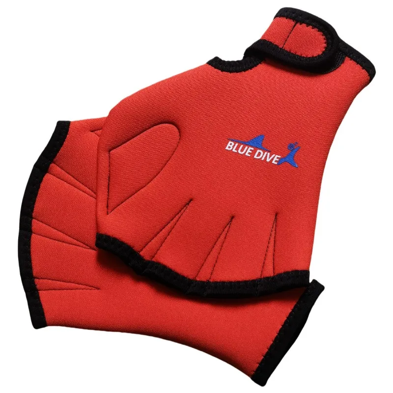 Schwimmhäute-Handschuhe für Aquatische Schwimmen, Handschuhe, Paddel, passend für Training, wasserbeständige Schwimmhäute, Paddel zum Schwimmen und Tauchen Image