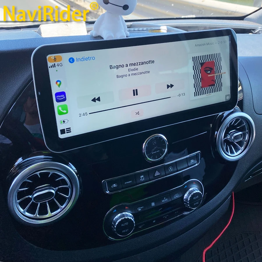 256 GB 12,3 Zoll Android Auto Radio Für Mercedes Benz Vito 116 W447 2016 Multimedia Player Stereo GPS Navigation carplay Kopf Einheit