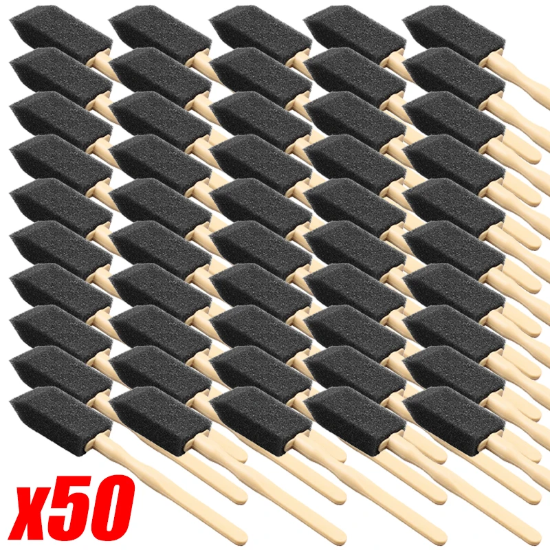 5/50Pcs Auto Air Outlet Schwamm Reinigung Pinsel Auto Innen Staub Entfernung Pinsel Conditioner Grille Reiniger Pinsel Auto zubehör Image