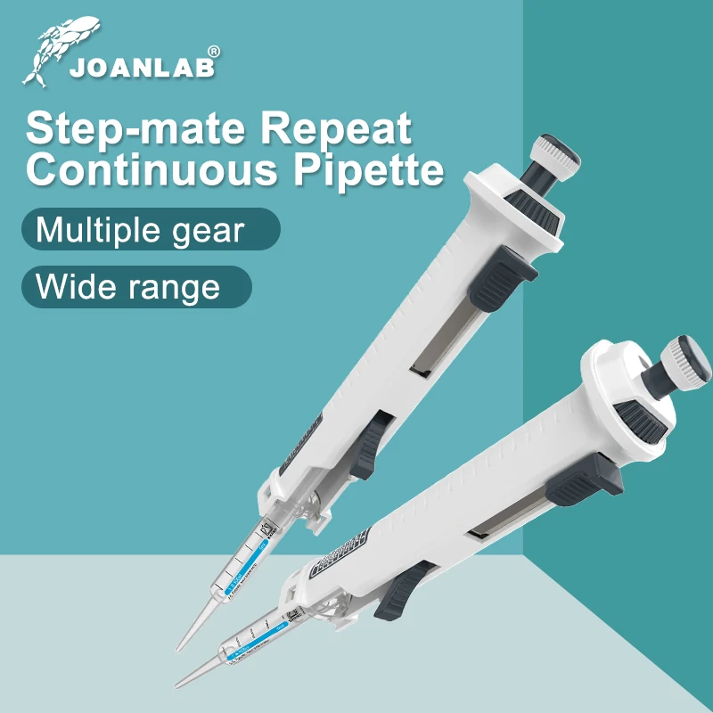 Joanlab kontinuierlicher Spender Labor pipette einstellbarer manueller Spender mit Spitze 5ml Image