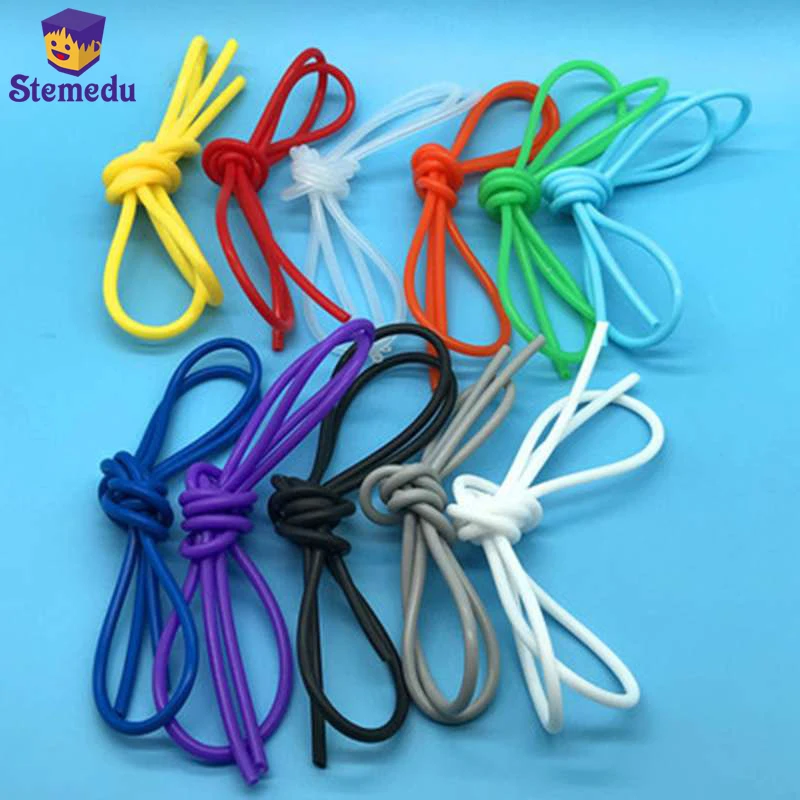 Moc Technische Teile Pneumatische Schlauch Kompatibel Mit Legoeds Pneumatische Bausteine 4Mm * 2Mm * 2M/5M Für Kinder Jungen Spielzeug Image