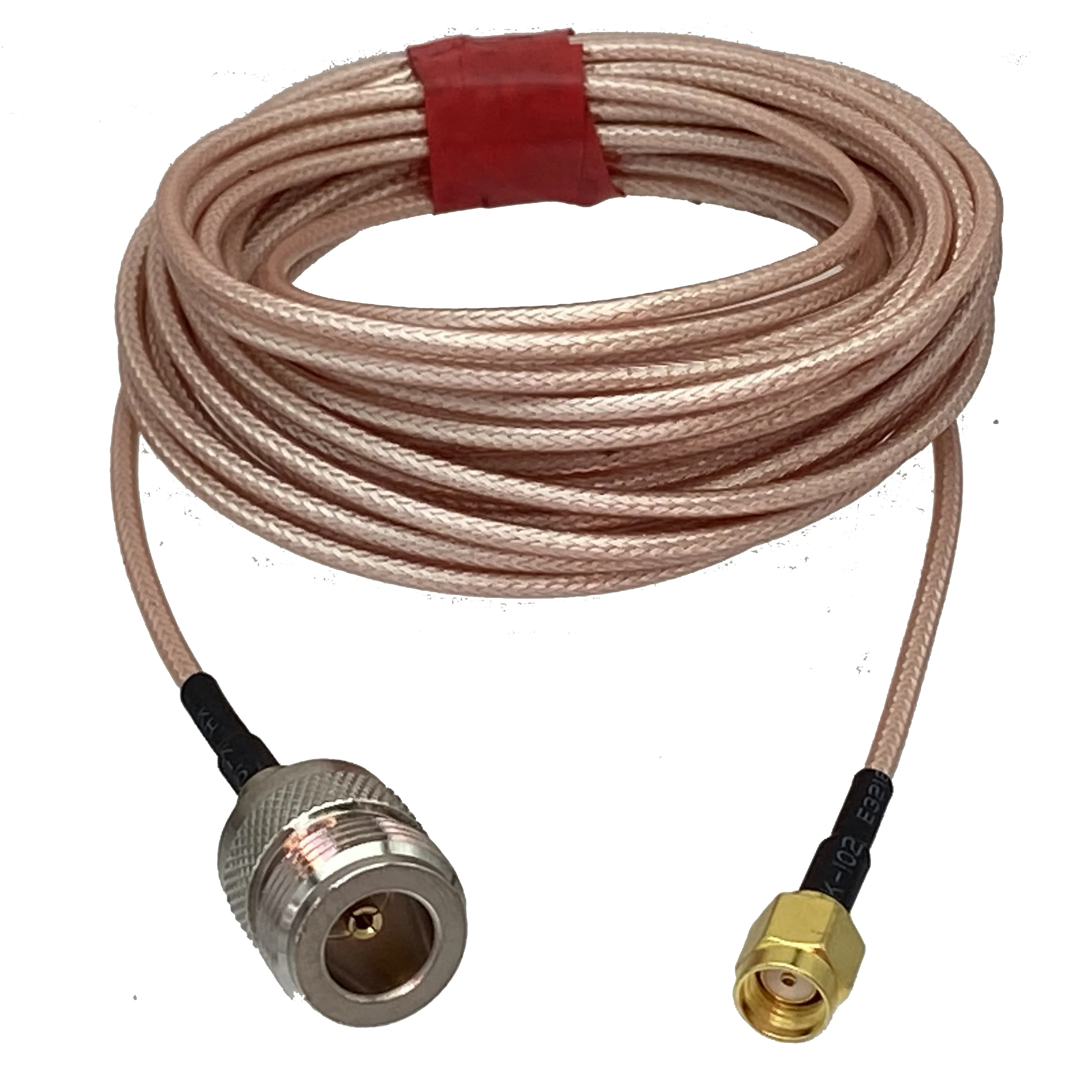 Rg316 pigtail n Buchse zu rp sma männlich gerade Kabel rf Koaxial Jumper Pigtail Klemmen 50Ohm 4 Zoll ~ 10m für WLAN-Antenne Image