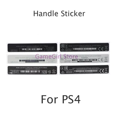 5 stücke Griff zurück Aufkleber für Playstation 4 ps4 Controller Gehäuse Shell Slim Label Dichtungen Image